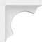 Ekena Millwork Standard Emerson Architectural Grade PVC Bracket, 5"W x 8"D x 8"H BKTP05X08X08EMR - alternate 4